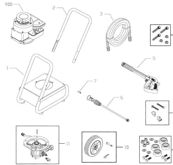 Craftsman Pressure Washer 580752110 Parts